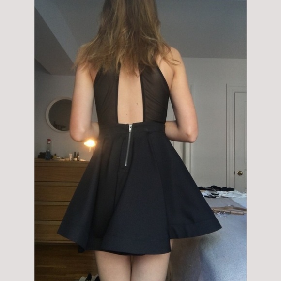 NEW Nasty Gal black coctail mini dress - Picture 4 of 7